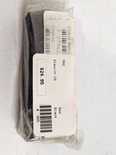Heritage Mfg Stealth C-1000 9MM 10 Rd Magazine Blued Finger Ext NOS OEM c8
