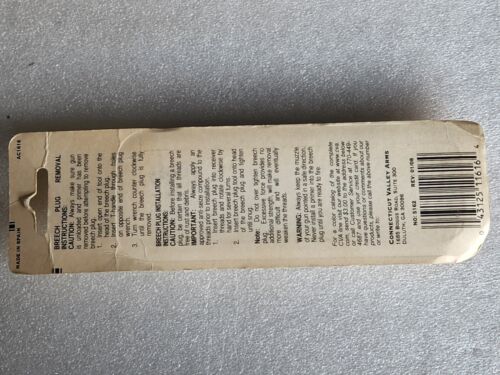 CVA AC1616 Optima Pro Breech Plug Wrench for Kodiak Wolf Series Rifles NOS