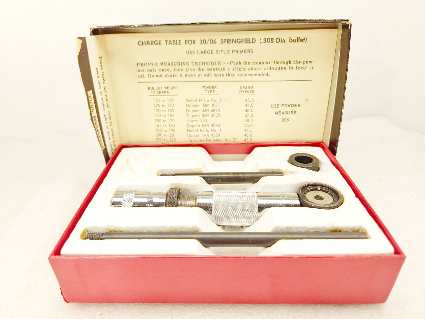 Lee Loader 30-06 Springfield Hand Reloading Kit Set Precision Dies Vintage
