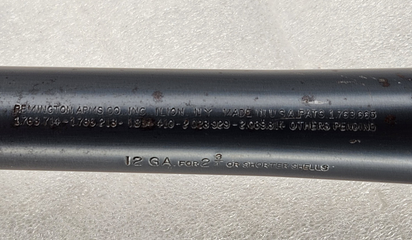 Remington Model 31 30" Barrel 12 Gauge Plain Bead Sight Fixed Full b