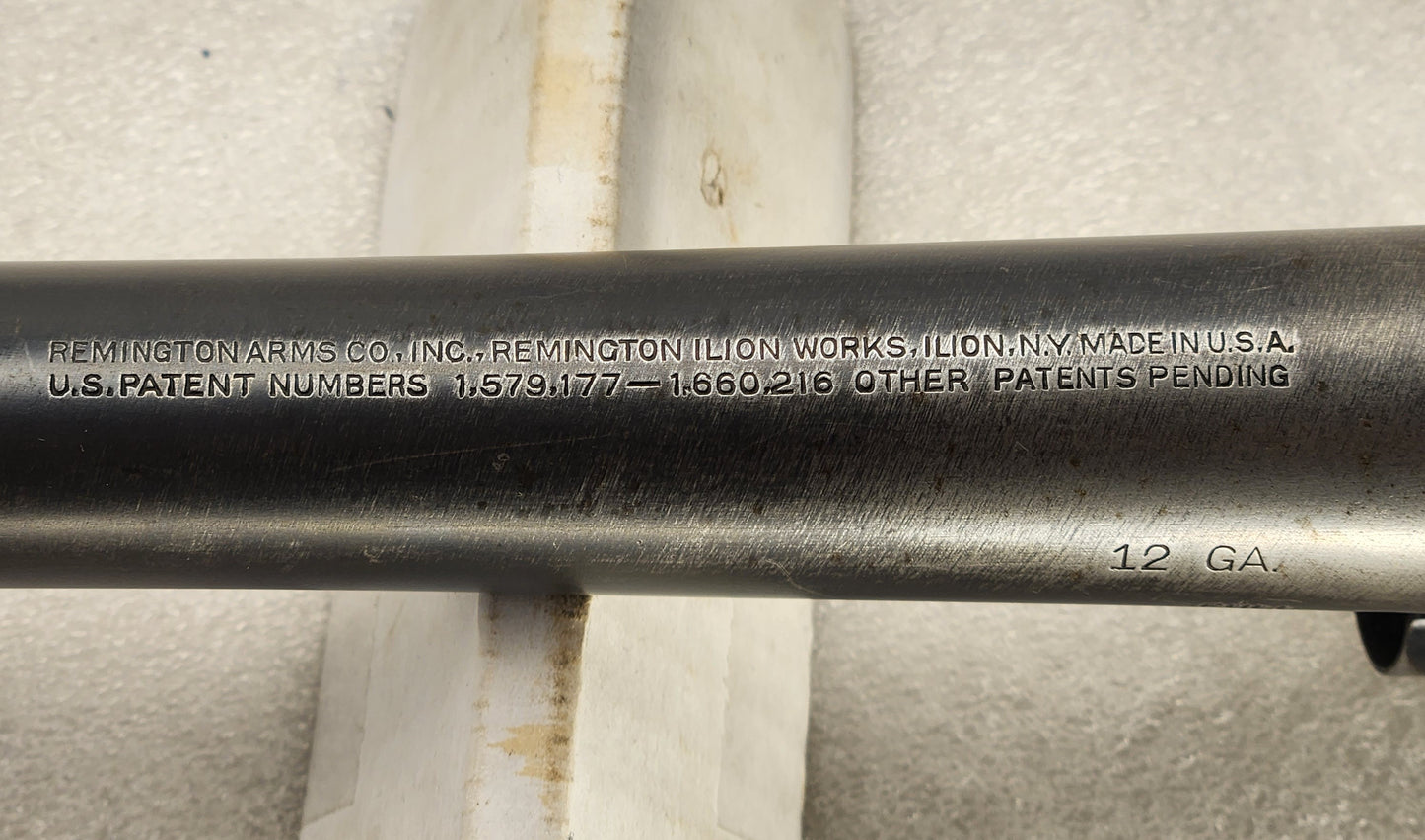 Remington Model 10 25.5" Barrel 12 Gauge Plain Bead Sight Fixed IC 26