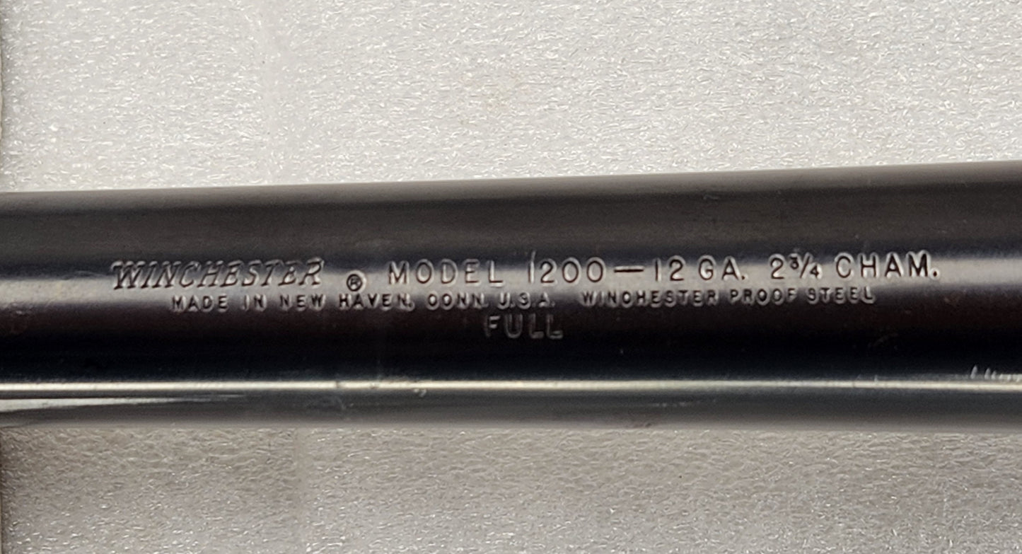 Winchester 30" Plain Barrel 12ga Fixed Full Choke 2-3/4" 1200 1300 Ranger 120