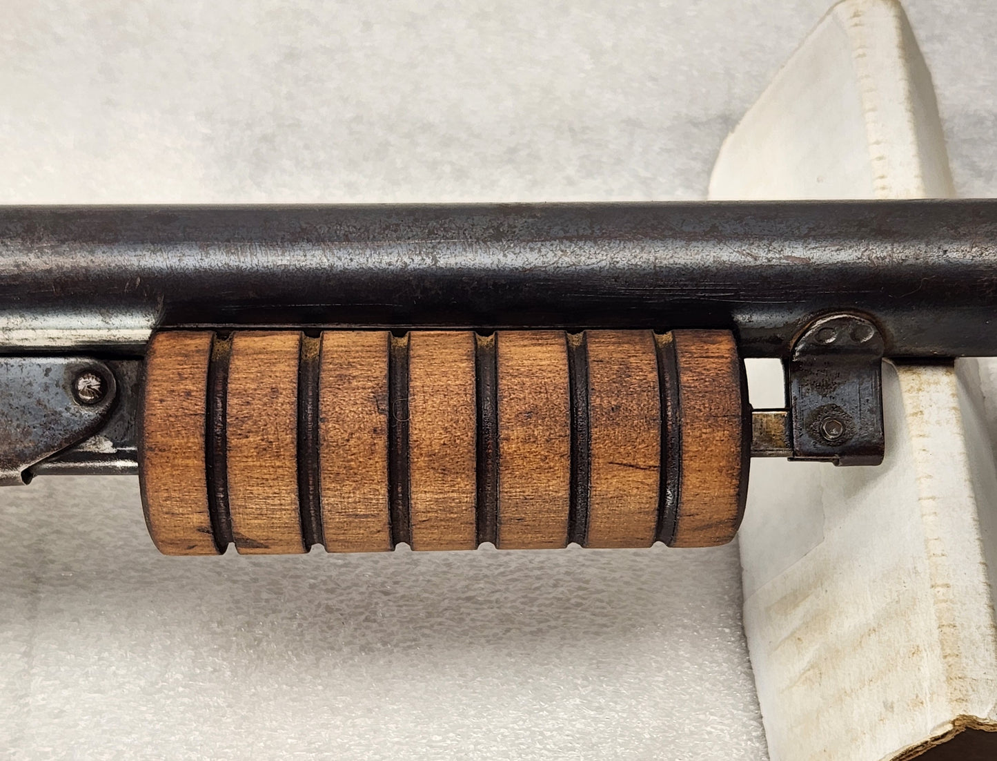 Daisy 25 Vintage 177 BB Gun Wood Stock & Pump Etched Receiver Tested Working