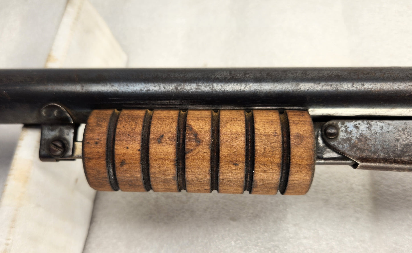Daisy 25 Vintage 177 BB Gun Wood Stock & Pump Etched Receiver Tested Working