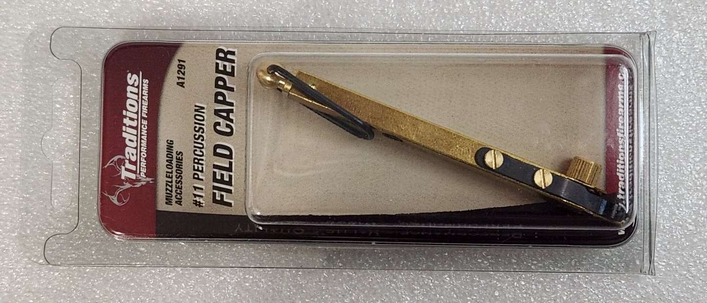 Traditions Firearms A1291 Holds 10 #11 Percussion Field Capper
