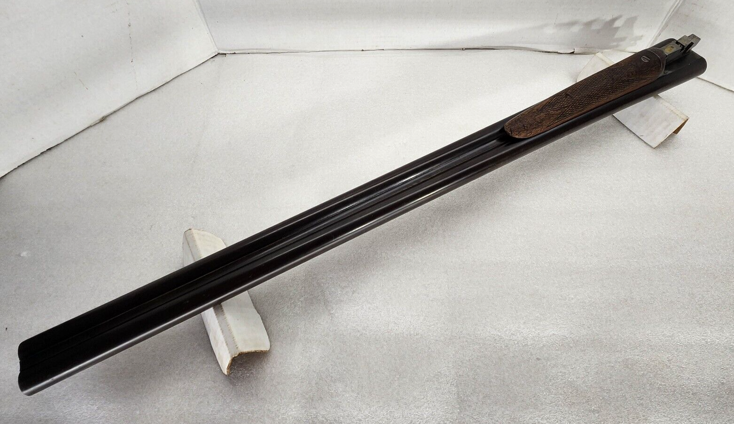 Ithaca Flues 28" Double Barrel 12ga w/Forend .70 .72 Choke * NICE * Antique sxs