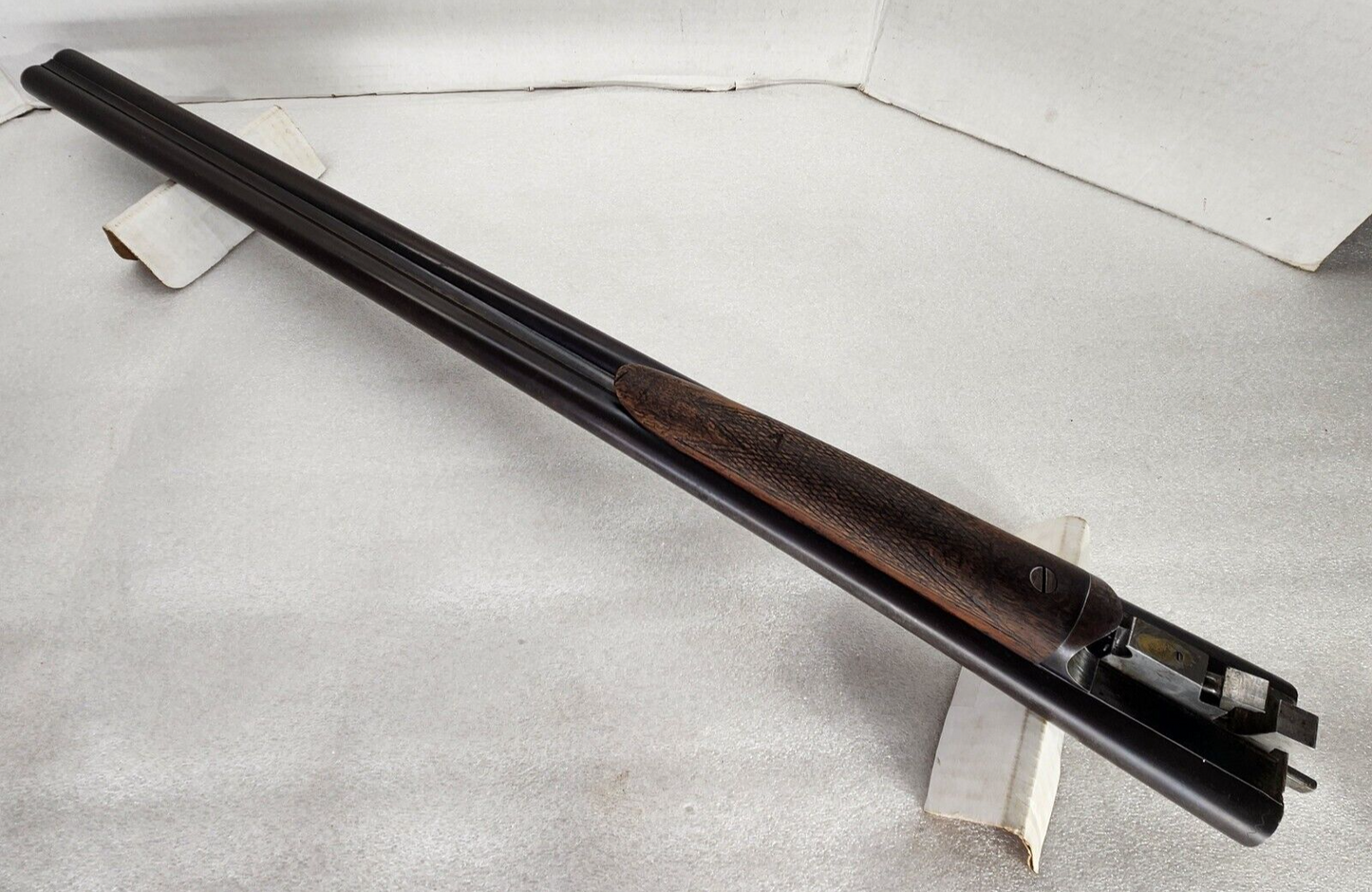 Ithaca Flues 28" Double Barrel 12ga w/Forend .70 .72 Choke * NICE * Antique sxs