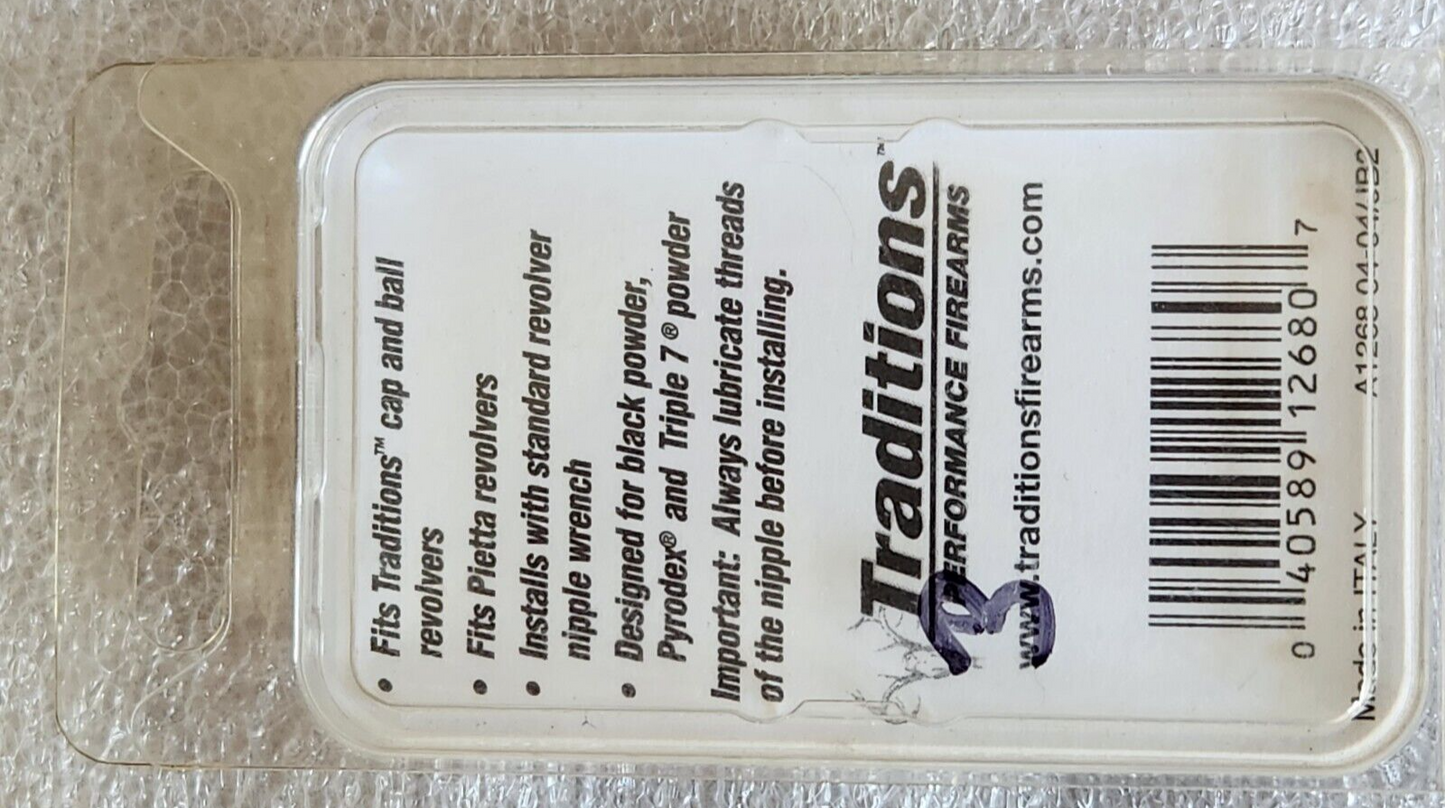 Traditions A1268 #11 Revolver Percussion Nipples (3-Pack) M6 x .75 Metric