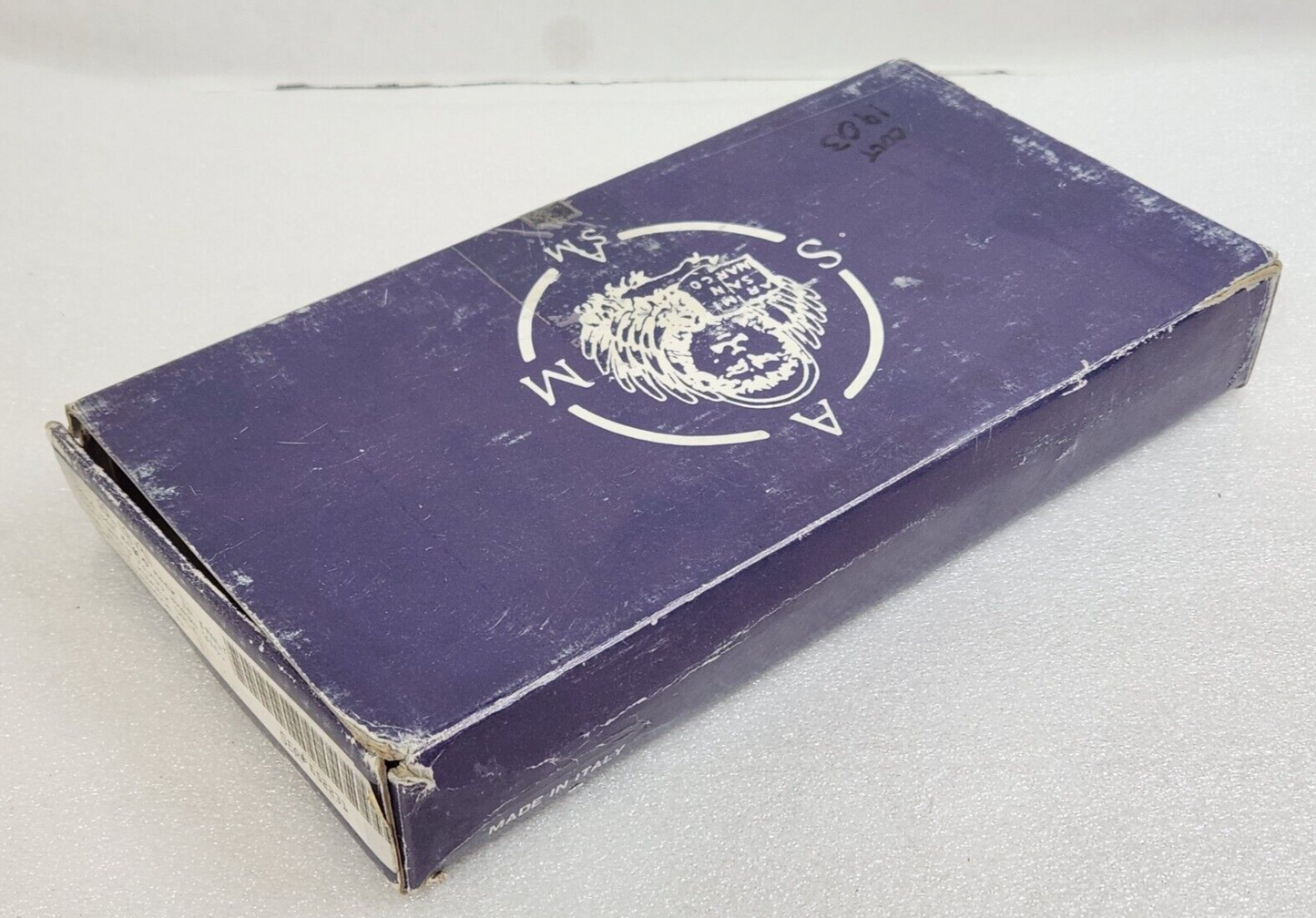 Armi San Marco Factory Box for 1849 Wells Fargo Brass Colt .31 Black Powder