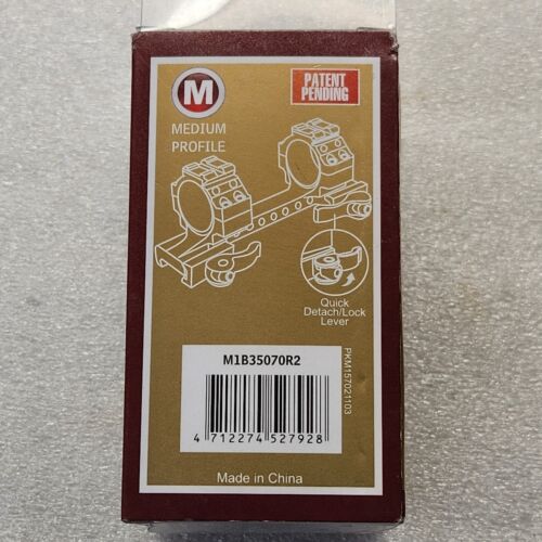 Leapers UTG Integral Quick Detach 1" Ring Mount M1B35070R2 fits Picatinny Rail