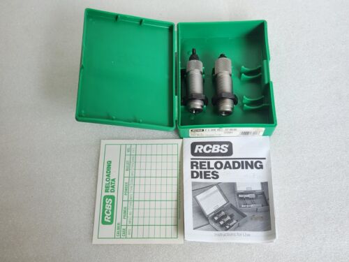 RCBS 17201 2 Reloading Die Set .17 Rem Full Length * MINT * 17 remington