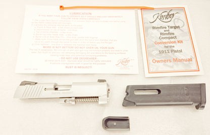 Kimber 1911 Rimfire Compact Conversion Kit Complete Slide w/Magazine .22LR