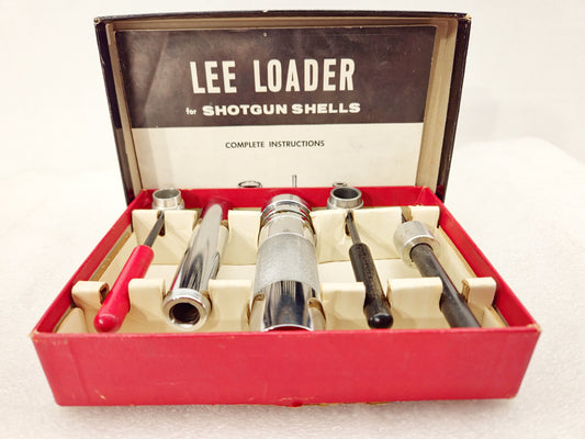 Lee Loader 10 Ga 3 1/2" Magnum Reloading Tool Set Precision Dies Vintage *NICE *