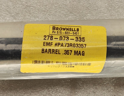 A. Uberti 24" Octagon Rifle Barrel 357 Mag 1873? E.M.F. Co NOS
