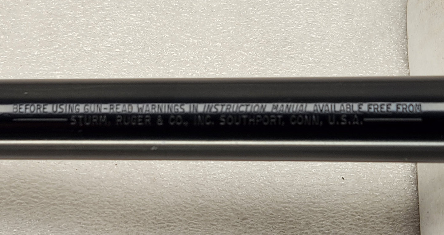 Ruger 10/22 18.5" Barrel Blued for Press In Sights OEM