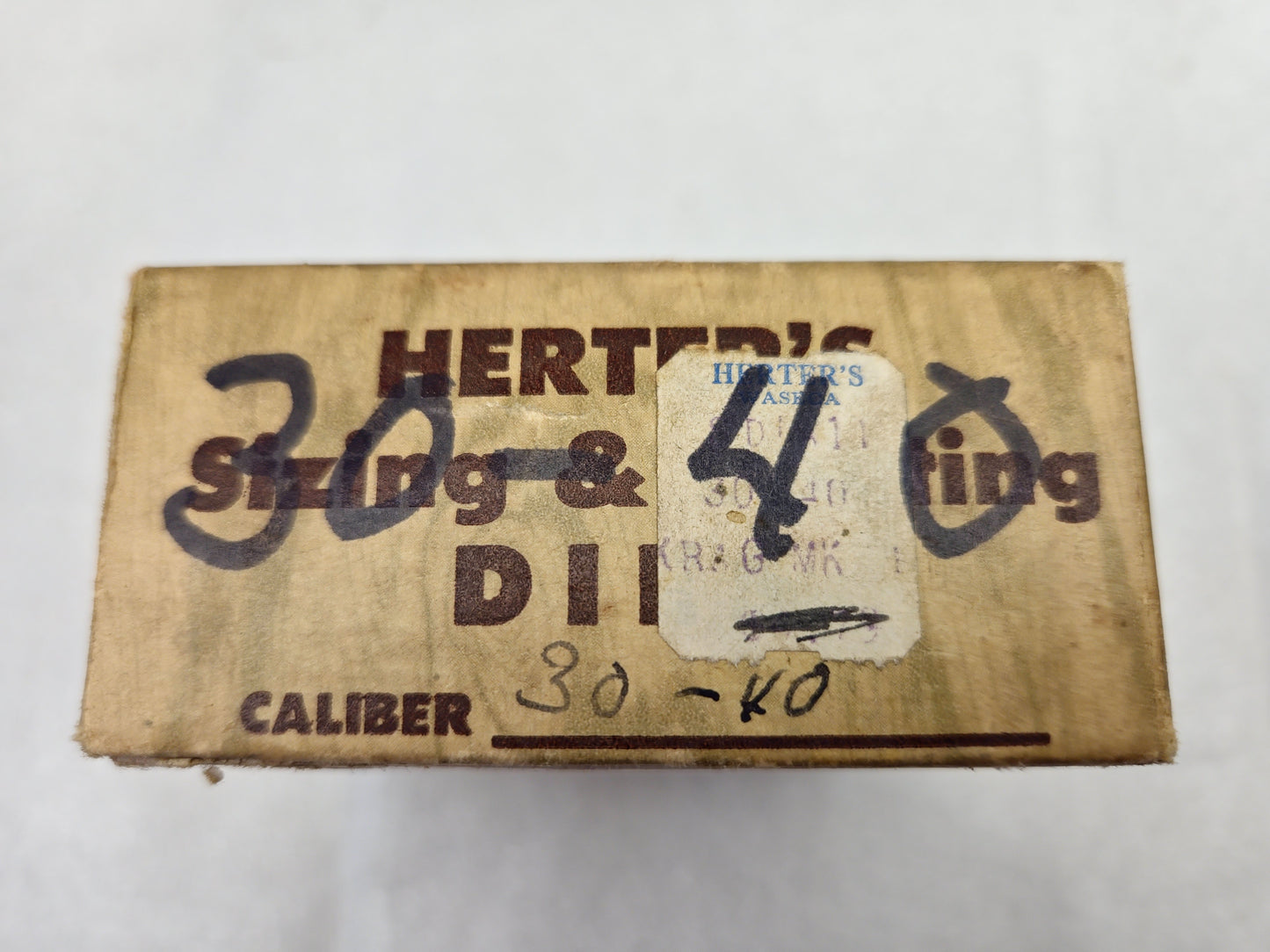 Herters 30-40 Krag Reloading Dies Vintage Set of 2 w/Box *NICE *