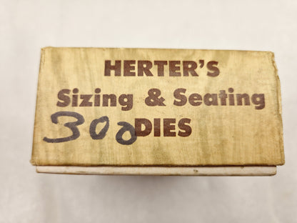 Herters 300 Savage Reloading Dies Vintage Set of 2 w/Box *NICE *
