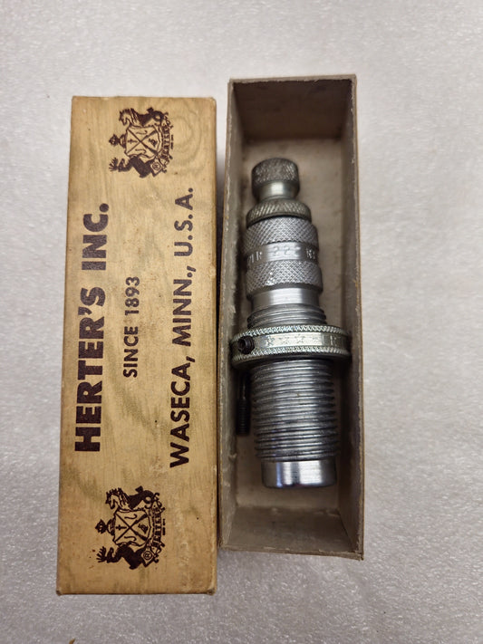 Herters 222 Rem Mag Sizer Reloading Die Vintage w/Box * NICE *