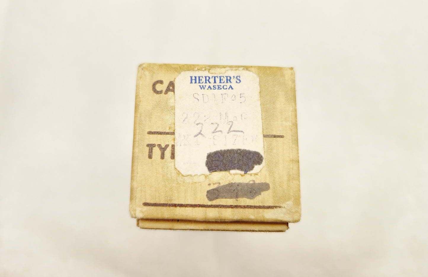 Herters 222 Rem Mag Sizer Reloading Die Vintage w/Box * NICE *