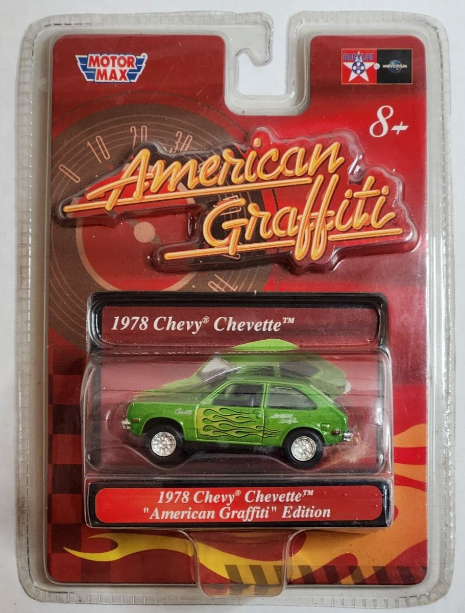 Motor Max 1:64 American Graffiti Edition 1978 Chevy Chevette Green NOS car