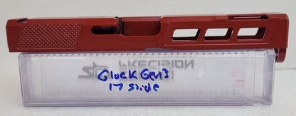 Zaffiri Precision Ported Slide Red for Glock G17 Gen 3 ZPS.P 9mm Luger 9x19