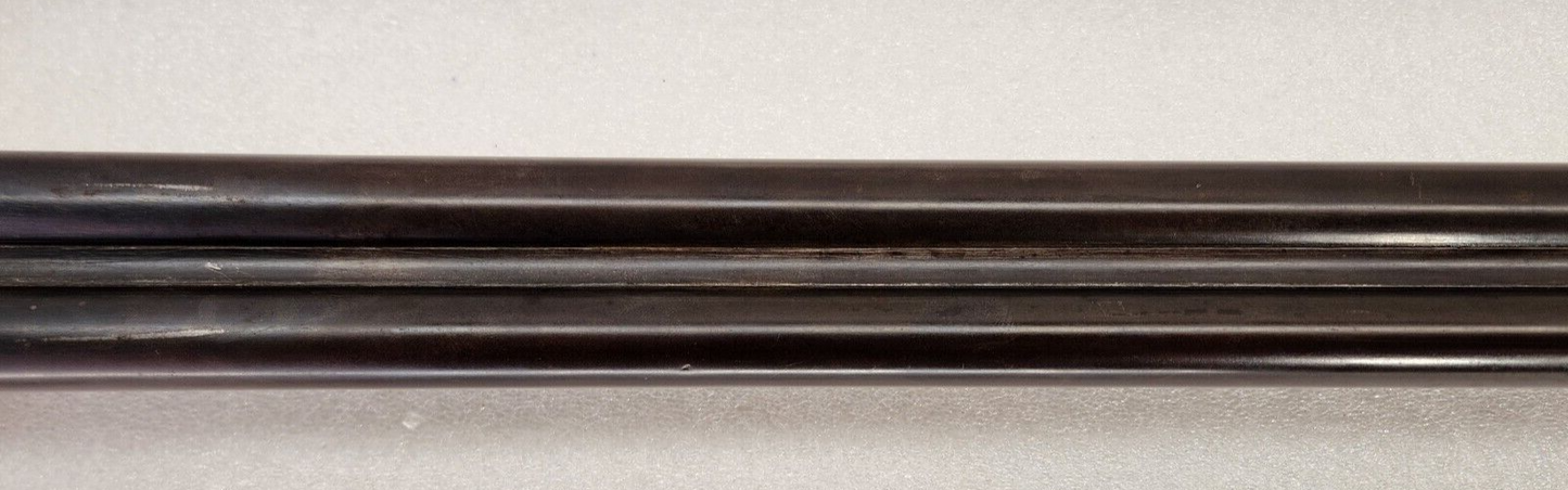 Ithaca Flues 28" Double Barrel 12ga w/Forend .70 .72 Choke * NICE * Antique sxs