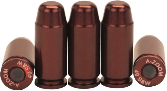 A-Zoom Pachmayr Snap Caps 15114 40 S&W Precision Metal 2 Packs of 5=10 Total