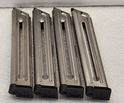 AMT Lightning Magazine 22 lr 10 Rd fits Ruger Mark II/III MKII MKII MK Lot of 4