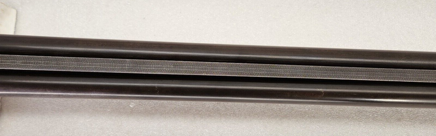 Ithaca Flues 28" Double Barrel 12ga w/Forend .70 .72 Choke * NICE * Antique sxs