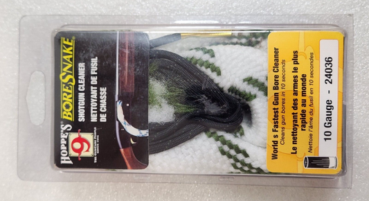 Hoppe's Bore Snake Cleaner 10 Gauge Shotgun Length SxS O/U Double Barrel 24036