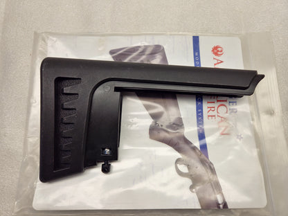Ruger American Rimfire Cheek Riser Module Low Comb Std Pull Polymer Black 90431